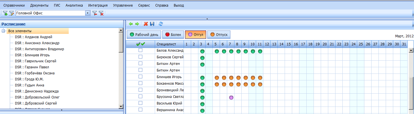 ���������� ��������� �����������